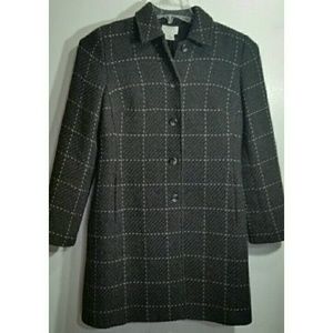 Ann Taylor Loft Petite 2P Button Down Coat